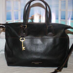 New $269 Fossil Leather Tote or Crossbody Shoulder Bag Purse Handbag